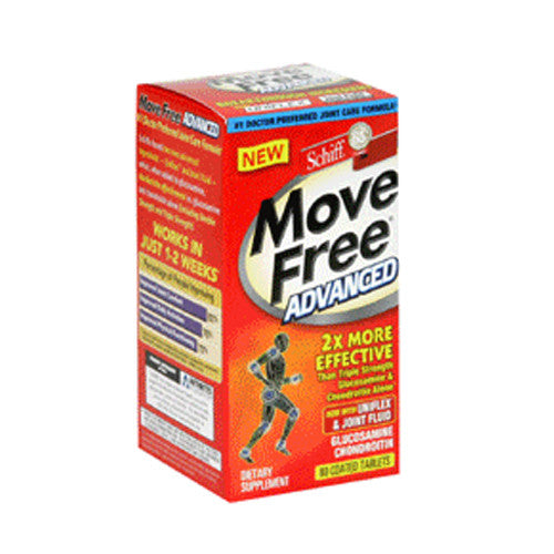 Schiff Move Free Joint Strengthener Tablets, With Advanced Formula - 80 Ea